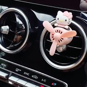 Hello Kitty 🎀 Authentic Car Air Freshener -🪴100% Safe Natural Fragrance Refill